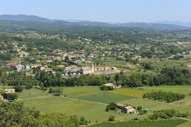 Vue panoramique de Rosières