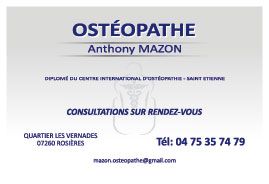 Anthony Mazon Ostéopathe DO