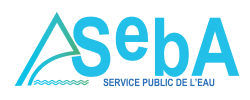 SEBA – Service Public de l’eau SEBA - Service Public de l'eau